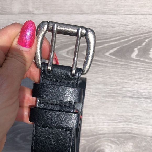 Black wide belt  - Picture 2 of 4